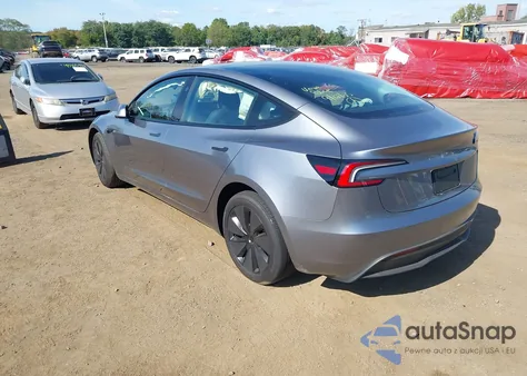 2025 Tesla Model 3 Long Range Rear-Wheel Drive from USA, damaged, VIN 5YJ3E1EA6SF054185